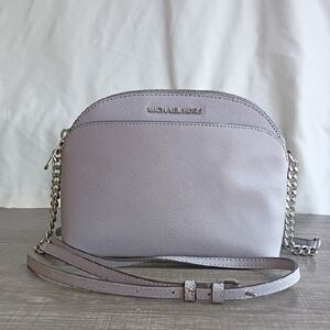 Michael Kors Light Gray Crossbody Bag